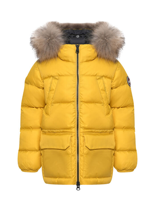 Куртка с капюшоном с мехом и накладными карманами Colmar | Фото 1