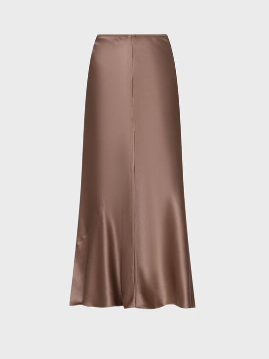 Юбка шелковая, бронзовая Dorothee Schumacher | Фото 6