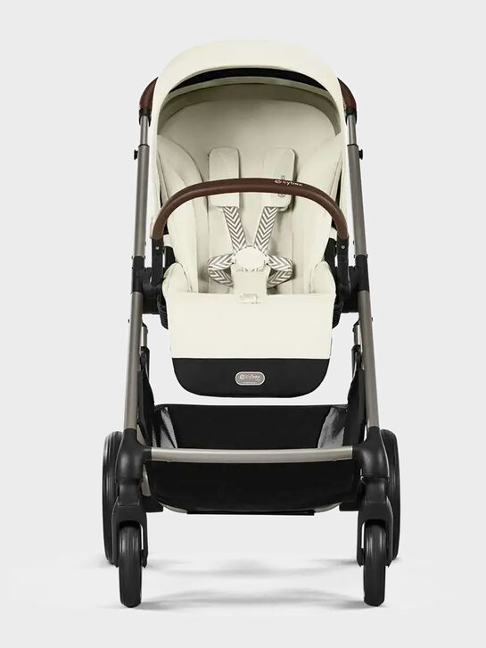 Коляска Balios S Lux TPE Seashell Beige с дождевиком CYBEX | Фото 2