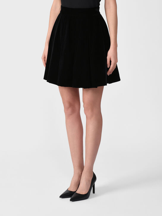 Бархатная юбка балон ALINE | Фото 5