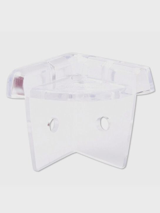 Защита на углы, комплект из 2-х штук (4 шт в упаковке), прозрачный Clippasafe | Фото 3