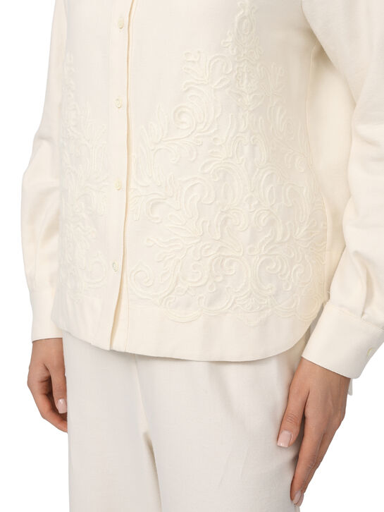 Рубашка с вышивкой Ermanno Scervino | Фото 6