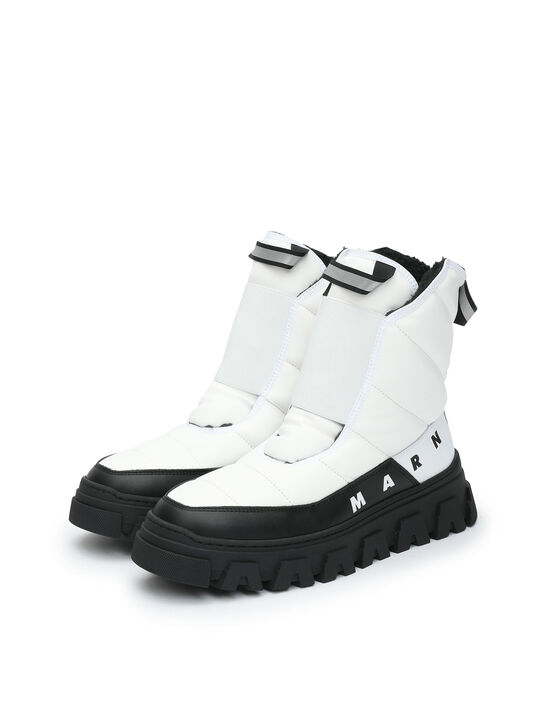 Ботинки дутые с подкладкой из эко-шерсти MARNI | Фото 2