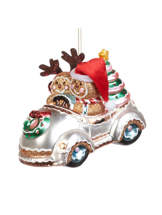 Елочная подвеска в виде пряничной машинки, 14 см Goodwill | Фото 1