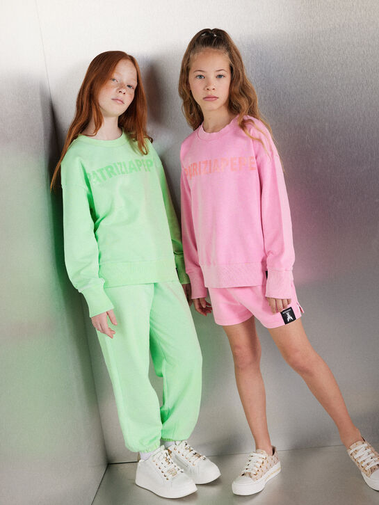 Шорты с поясом на резинке, розовые Patrizia Pepe | Фото 2