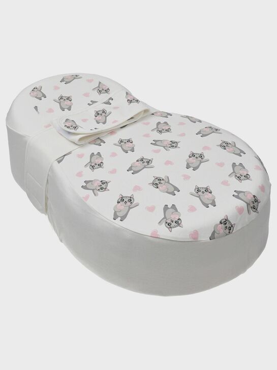 Комплект для кокона: простыня и пояс, &quot;Котик&quot; Jan&Sofie | Фото 1