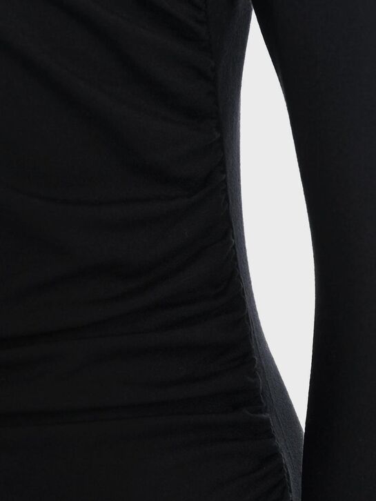 Драпированная водолазка Pietro Brunelli | Фото 8