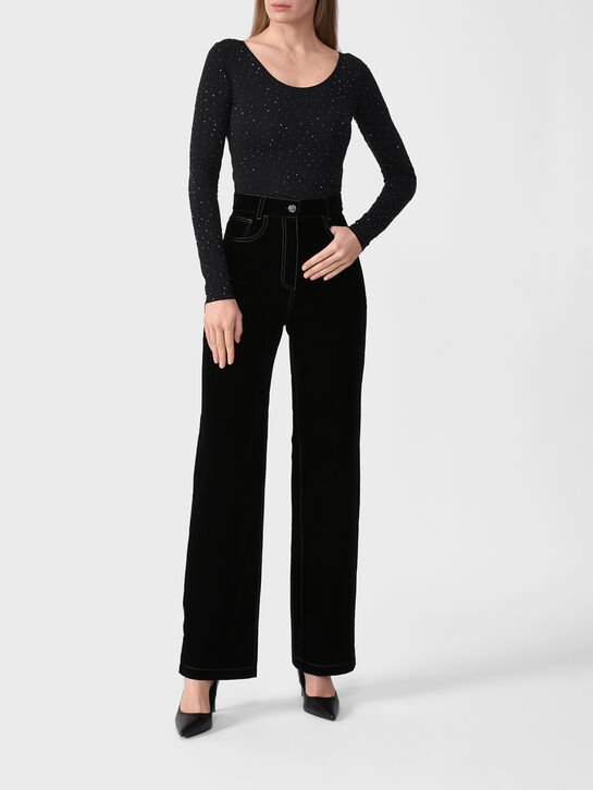 Боди со стразами Flashin | Фото 2