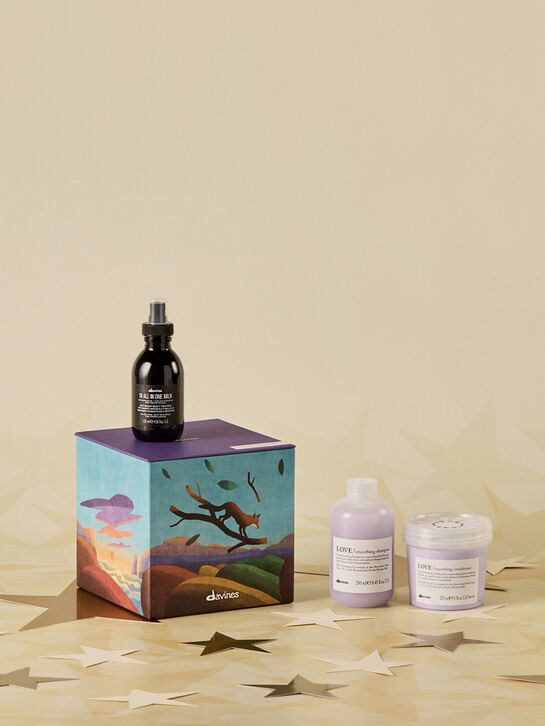 Набор &quot;Colourful Mediterranean Scrub&quot; для разглаживания непослушных волос Davines | Фото 2