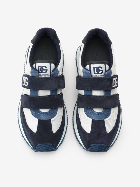 Кроссовки с синими деталями Dolce&Gabbana | Фото 4