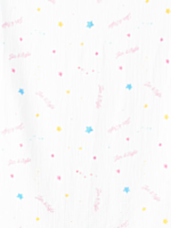 Пеленка непромокаемая Jan&Sofie. 90x60 см, принт &quot;цветные звезды&quot;  | Фото 2