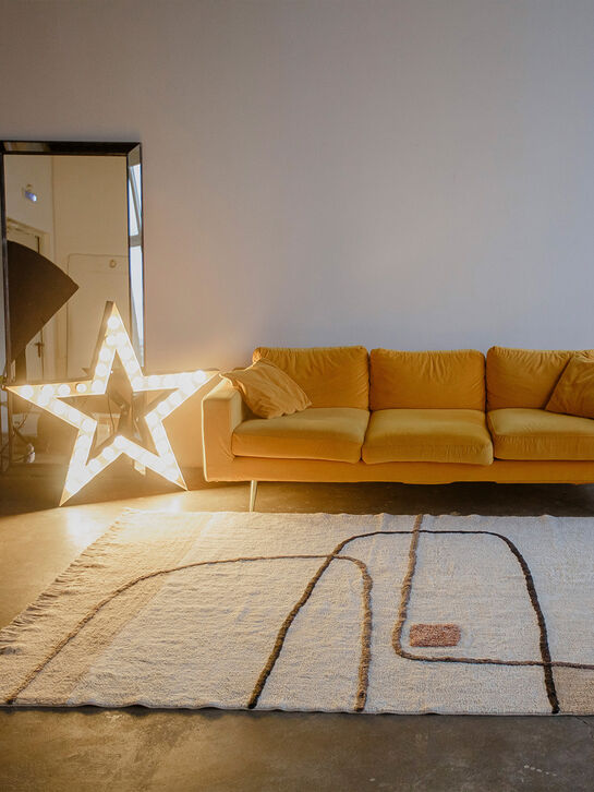 Хлопковый ковер Keyna 120x180 см Lillaland | Фото 6