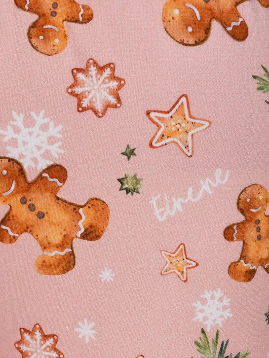 Пижама с принтом &quot;имбирный пряник&quot; Eirene | Фото 13