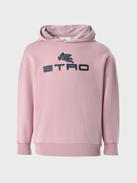 Толстовка-худи с лого на груди Etro | Фото 1