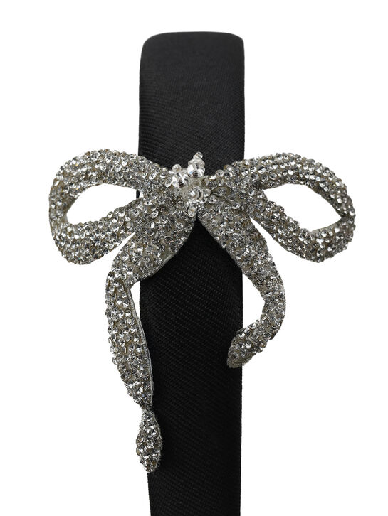 Ободок с бантом из страз Maison Ava | Фото 3