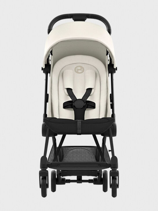 Коляска Coya Matt Black Off White с дождевиком и бампером CYBEX | Фото 2