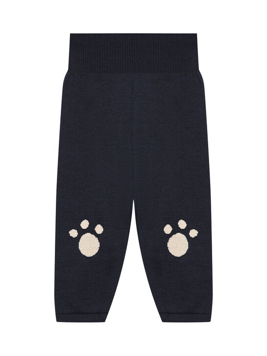 Брюки, принт лапки мишки Maglificio di Verona | Фото 1