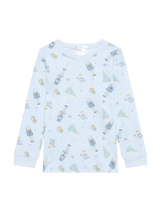 Пижама, принт щелкунчик, мышиный король и елка Lyda Baby | Фото 2