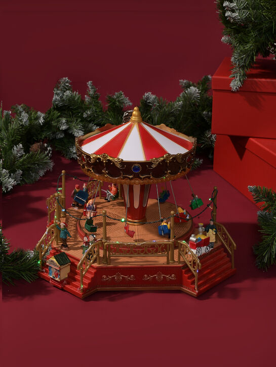 Новогодний сувенир &quot;Карусель&quot; с адаптером, 36x29x27 см Timstor | Фото 3
