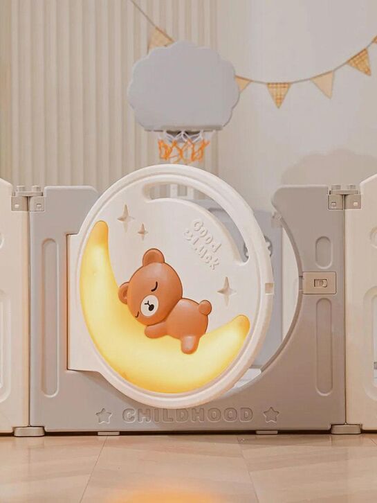 Манеж Kids DeLuxe Grey 150x180 см UNIX Kids | Фото 7