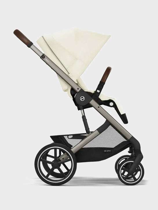 Коляска Balios S Lux TPE Seashell Beige с дождевиком CYBEX | Фото 3