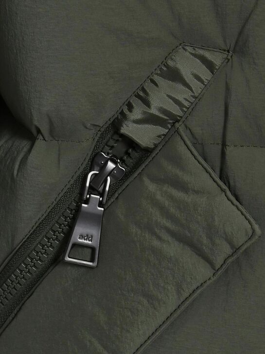 Удлиненная куртка с капюшоном ADD | Фото 3