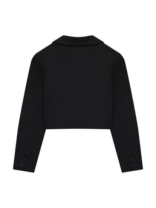 Пиджак двубортный со стразами Dan Maralex | Фото 2