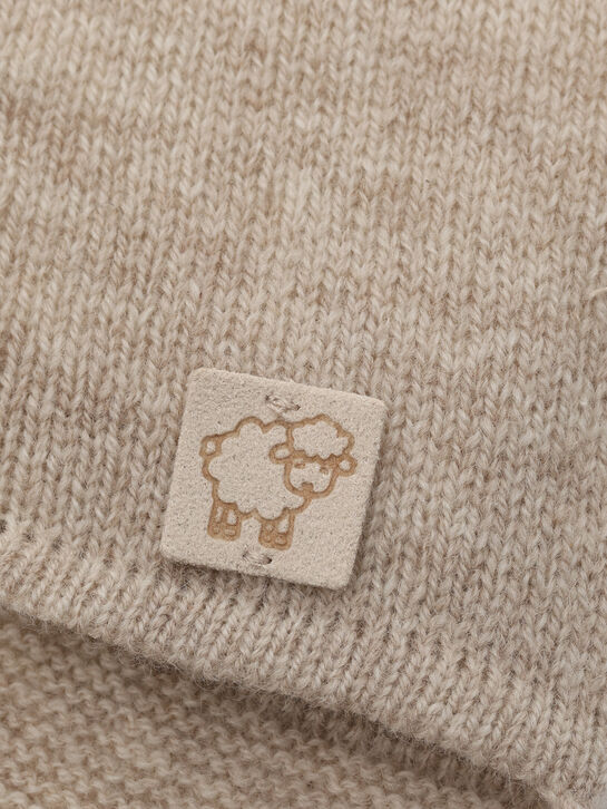 Шапка вязаная на завязках Maglificio di Verona | Фото 3