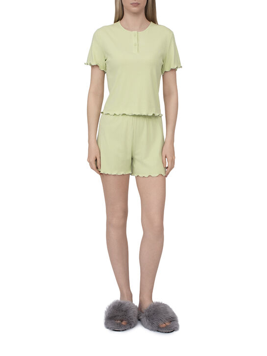 Комплект: футболка и шорты, светло-зеленый Dan Maralex | Фото 2