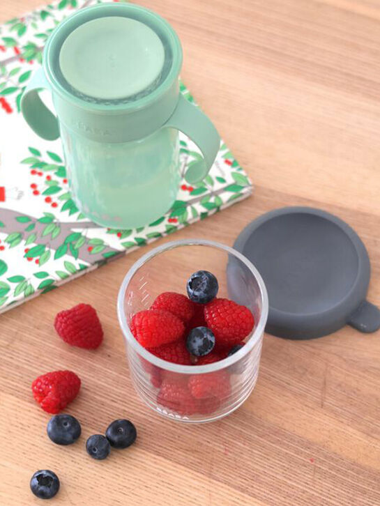 Контейнер стеклянный, с крышкой, 250мл, для хранения продуктов BEABA | Фото 3