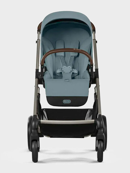 Коляска Balios S Lux TPE Stormy Blue с дождевиком CYBEX | Фото 2