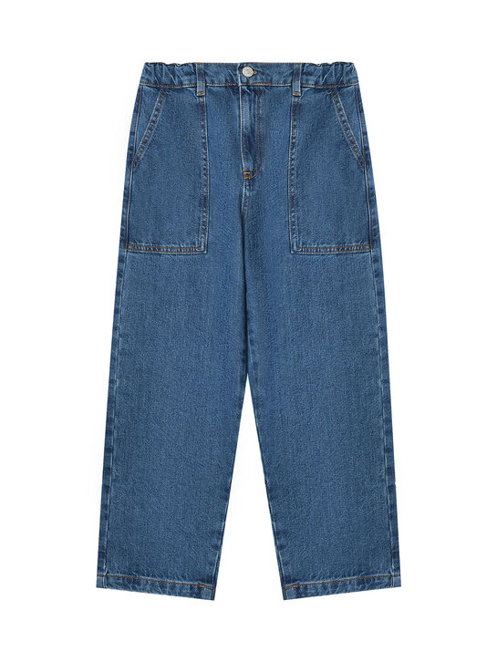 Джинсы с большими карманами The New Society | Фото 1