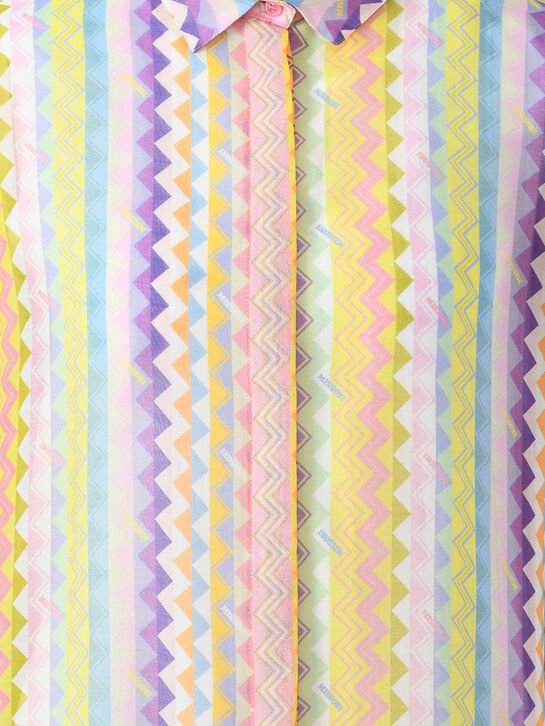 Туника с узором &quot;зигзаги&quot; Missoni | Фото 4