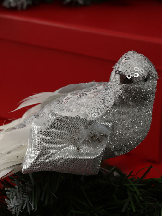 Декоративная птица с пайетками и длинным хвостом, 34 см Goodwill | Фото 4