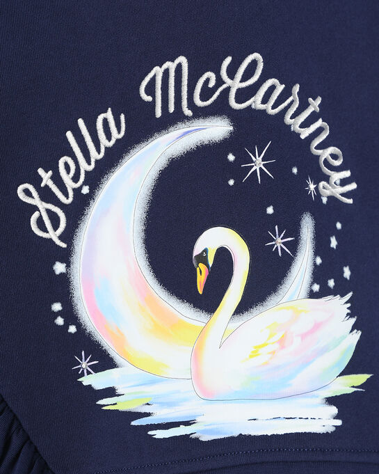Свитшот с принтом &quot;лебедь&quot; Stella McCartney | Фото 3