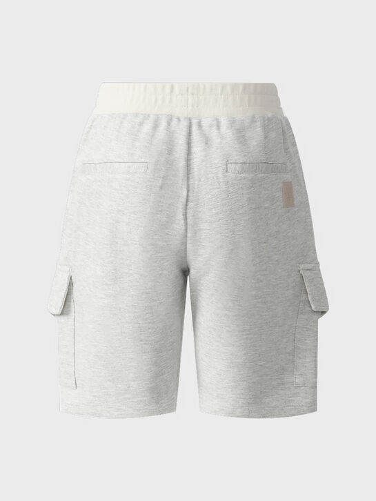 Бермуды серого цвета с карманами карго Eleventy | Фото 2