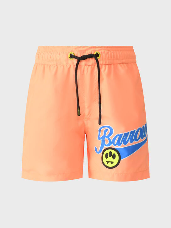 Шорты оранжевого цвета с логотипом Barrow | Фото 1