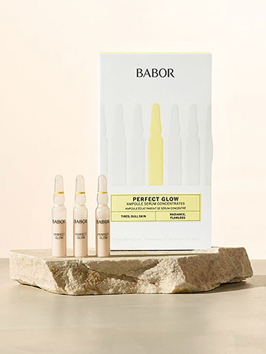Ампулы Идеальное сияние Ampoule Concentrates Perfect Glow. Безупречно ровный тон кожи целый день. BABOR | Фото 5