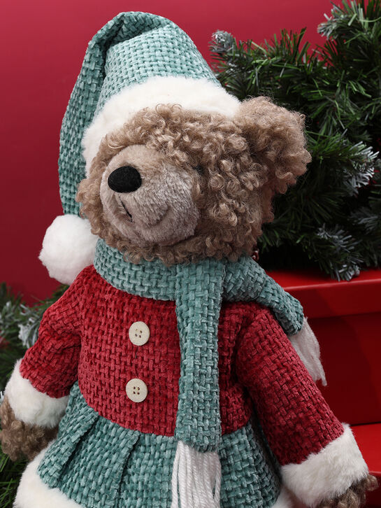 Игрушка набивная &quot;Медвежонок&quot; 26,5х22х50 см, 2 вида TIANQIN ARTS AND CRAFTS | Фото 7