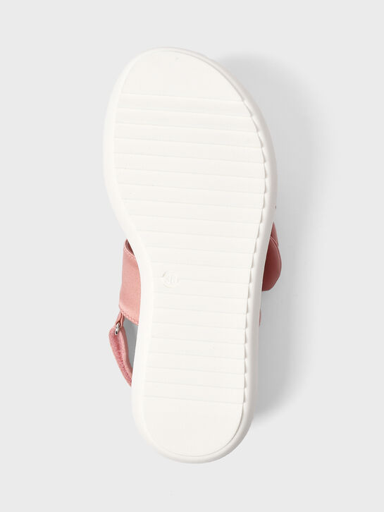 Босоножки с декором &quot;роза&quot; Andrea Montelpare | Фото 5