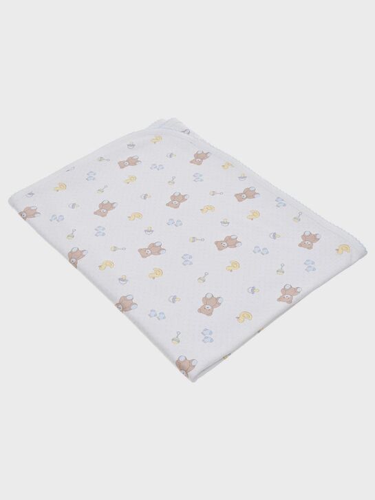 Одеяло с принтом &quot;игрушки&quot; Lyda Baby | Фото 1