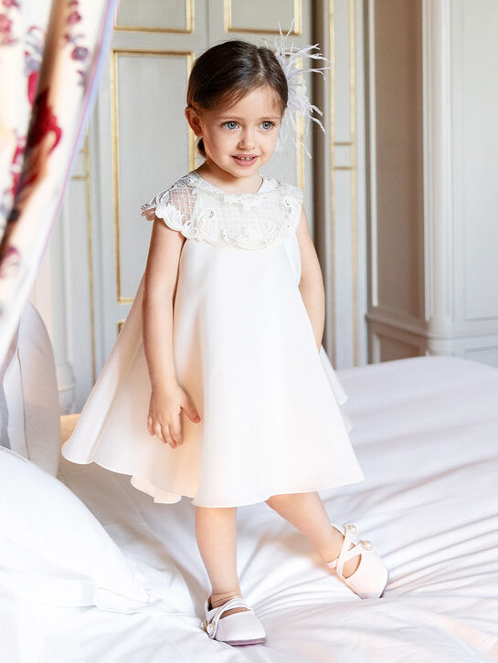 Платье с вышивкой из бисера Maison Ava | Фото 3