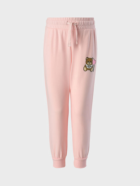 Спортивный костюм розового цвета Moschino | Фото 3