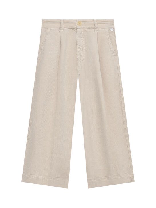 Брюки-палаццо, бежевые IL Gufo | Фото 1