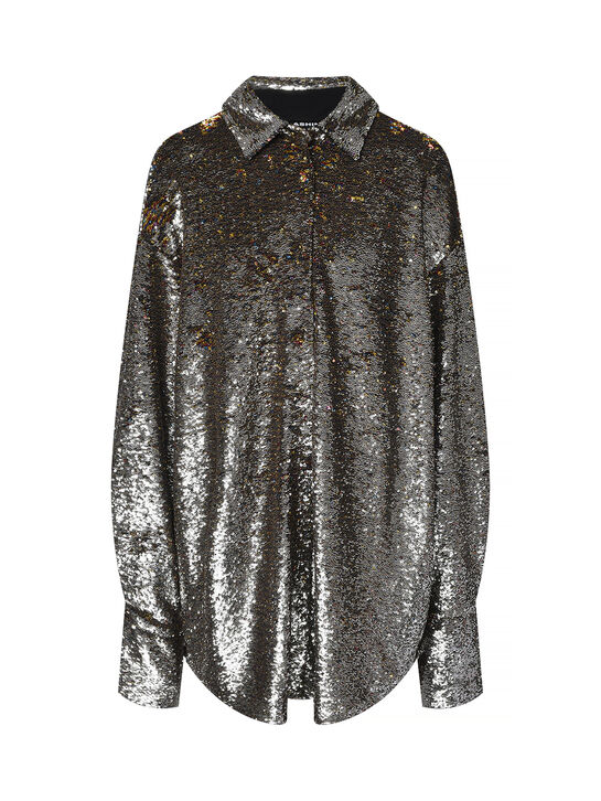 Рубашка в пайетках Flashin | Фото 1