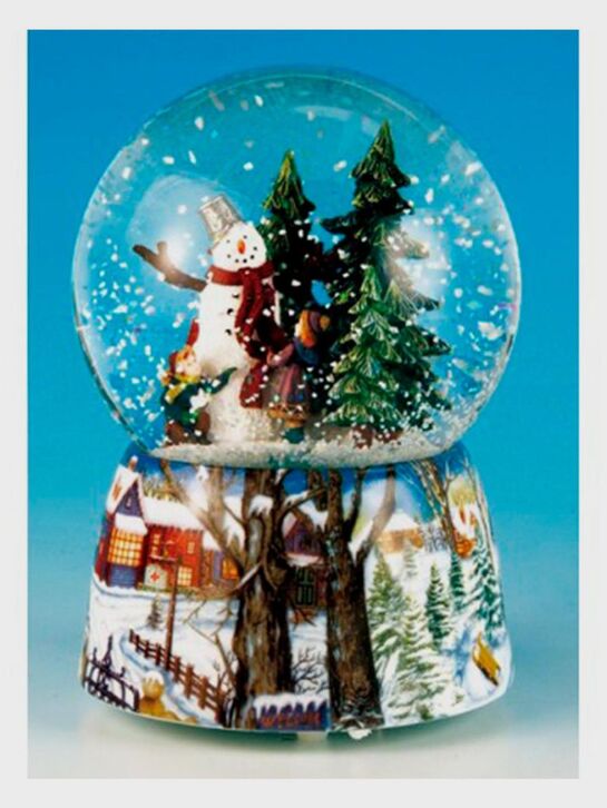 Снежный шар &quot;Снеговик&quot; Musicboxworld | Фото 2