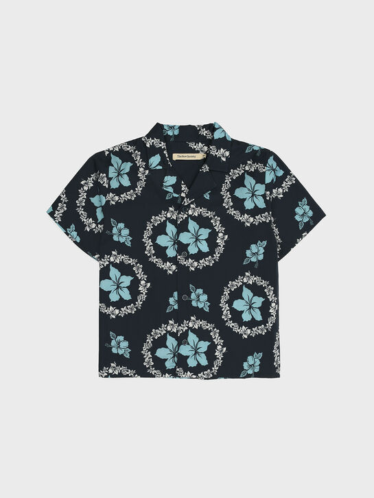 Рубашка с принтом &quot;гибискус&quot; The New Society | Фото 1
