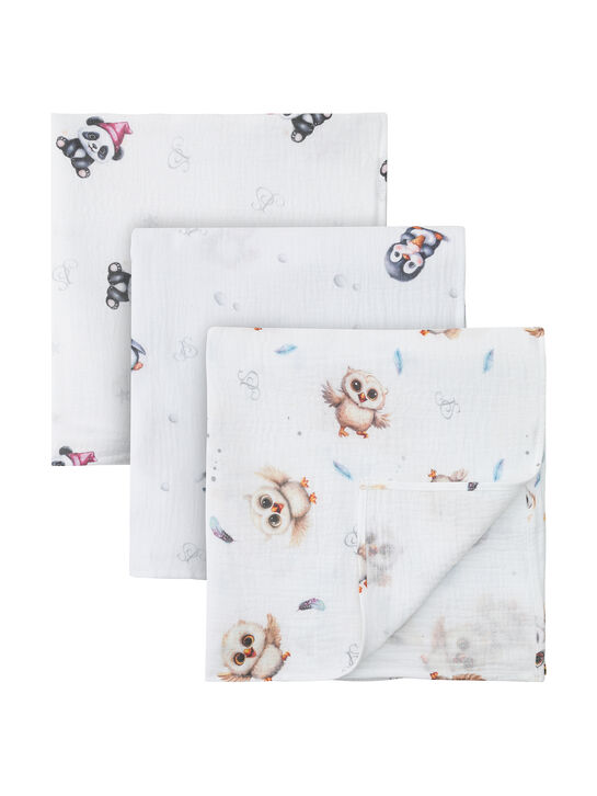 Комплект пелёнок, 2 шт, 120x120 см Jan&Sofie | Фото 1