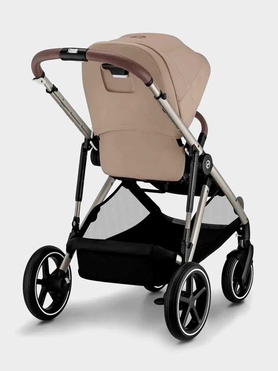 Коляска Gazelle S TPE Almond Beige с корзиной и дождевиком CYBEX | Фото 3