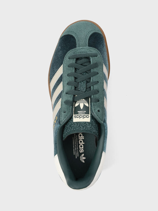 Кеды Gazelle Bold W зеленого цвета Adidas | Фото 4